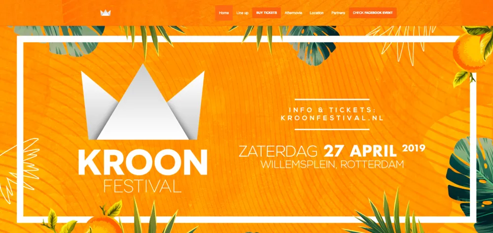 Kroonfestival Rotterdam home